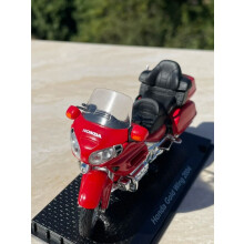 (A) Diecast 1:24 schaal Gold Wing 2004 Delicacy Alloy Motorfiets Model statisch metalen verzamelobject