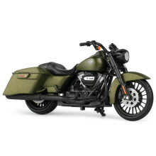 (Vihreä)1:18 2022 Harley-Davidson Road King Special Die Cast Vehicles Keräilykohteet Harrastukset Moottoripyörämallilelut