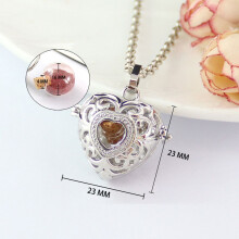 (Pendentif pour cendres A) (Pendentif pour cendres A) Collier d'urne funéraire pour cendres Souvenirs