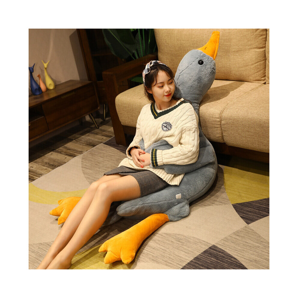(Couleur 130 cm) 50-190 cm Oie géante en peluche douce Boba Duck Sleep s Cute Animal Big