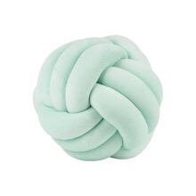 (Nodo verde chiaro da 22 cm) Cuscino rotondo con nodo morbido Inyahome per bambini, arredamento per