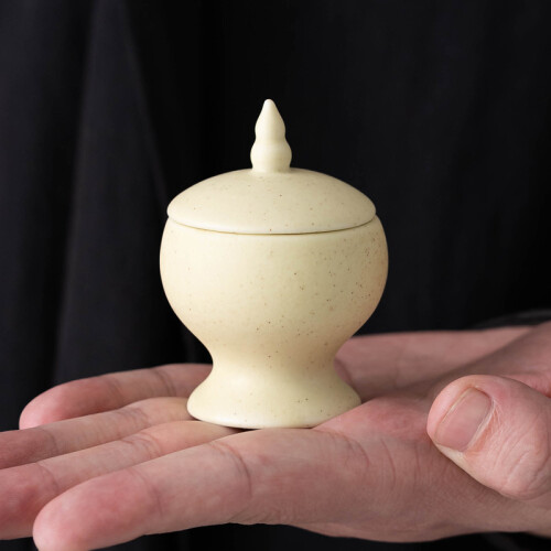 (D)(D) Cremation pet personal ceramic urns small animal ash container 1