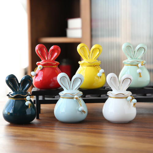 (Vert clair) (Vert clair) Boîte de rangement scellée pour mascotte de lapin Rabbit Master 1