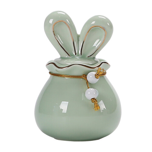 (Vert clair) (Vert clair) Boîte de rangement scellée pour mascotte de lapin Rabbit Master 2