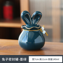 (Bleu) (Bleu) Mascotte Lapin Boîte Lapin Maître Boîte scellée Conteneur de stockage