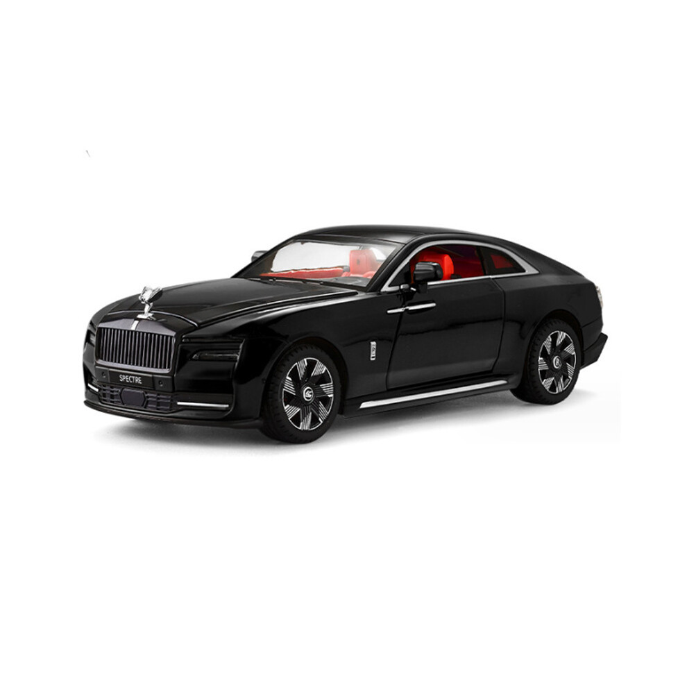 (Black)1:24 Rolls Royces Specter Alloy Luxy New Energy Car Model Diecasts & Toy Vehicles Metal Rechargeable-image-OPC-PH7WPMX-NEW