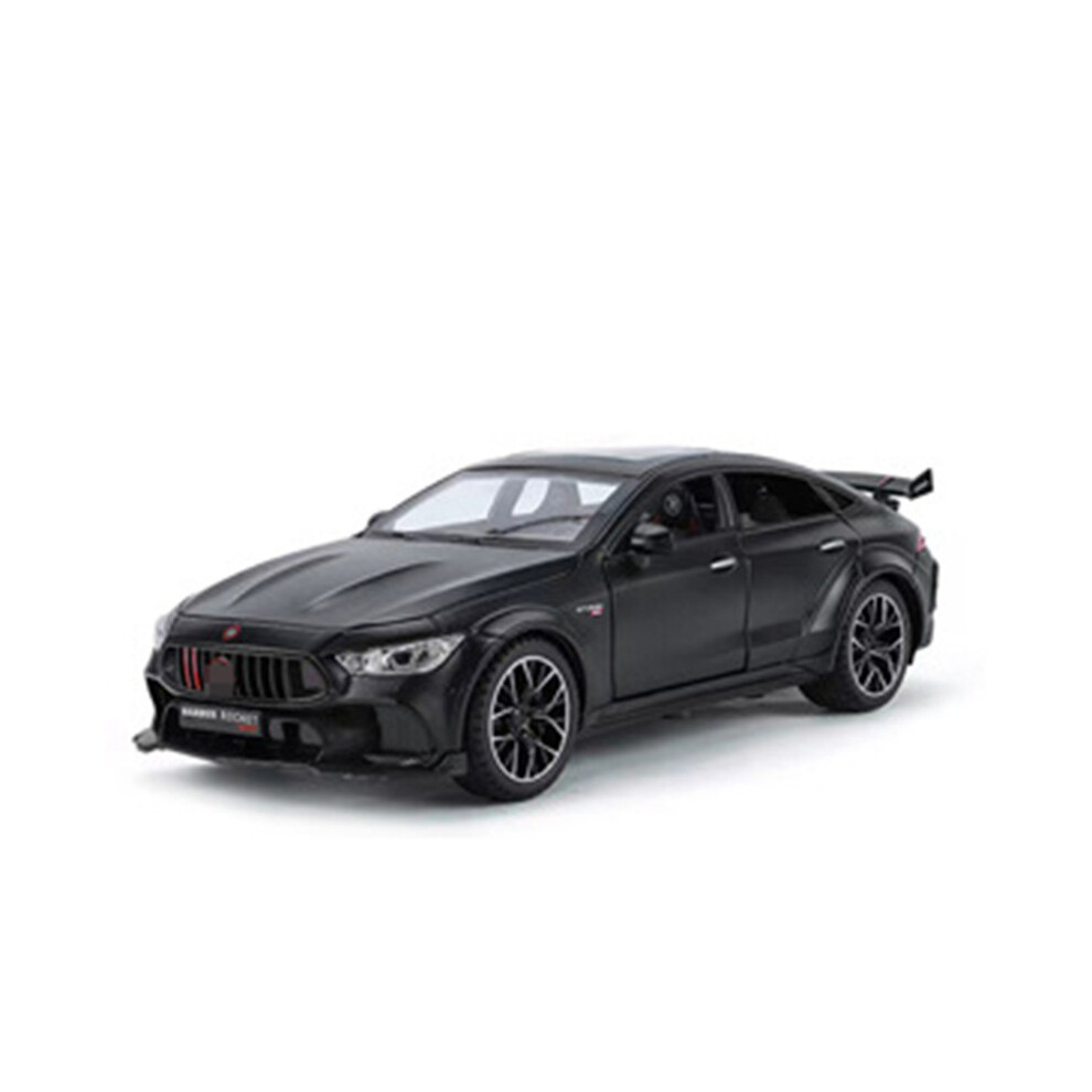 (Black)1/24 Alloy Model B900 Sports Car Toys Metal Body 6-Door Open Sound Light Pull Back-image-OPC-PH7WPNN-NEW