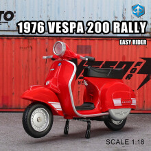 (1-18 vespa 200)MSZ 1:18 Suzuki GSX-R1000 motorfiets legering auto model kinder speelgoed auto spuitgieten