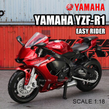 (1-18 YZF-R1) MSZ 1:18 Suzuki GSX-R1000 motorfiets legering auto model kinder speelgoed auto spuitgieten