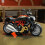 (Rood) Schaal 1:14 Legering Motorfiets Auto Model Diecast Auto met Licht Geluid Pull Back 1