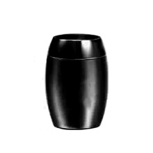 (black1) (black1) Mini urnes funéraires sculptées colorées pour cercueil de cendres d'animaux de compagnie