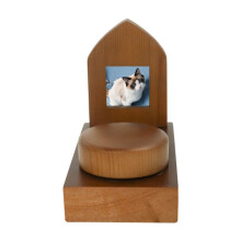(-2)-2 Urne commémorative pour animaux de compagnie pour les cendres de chat ou boîte commémorative