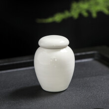 (blanc) (blanc) Mini urnes pour animaux de compagnie pour cendres humaines, urnes peintes à la main,