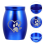 Urne pour chat en acier inoxydable (bleu) 1
