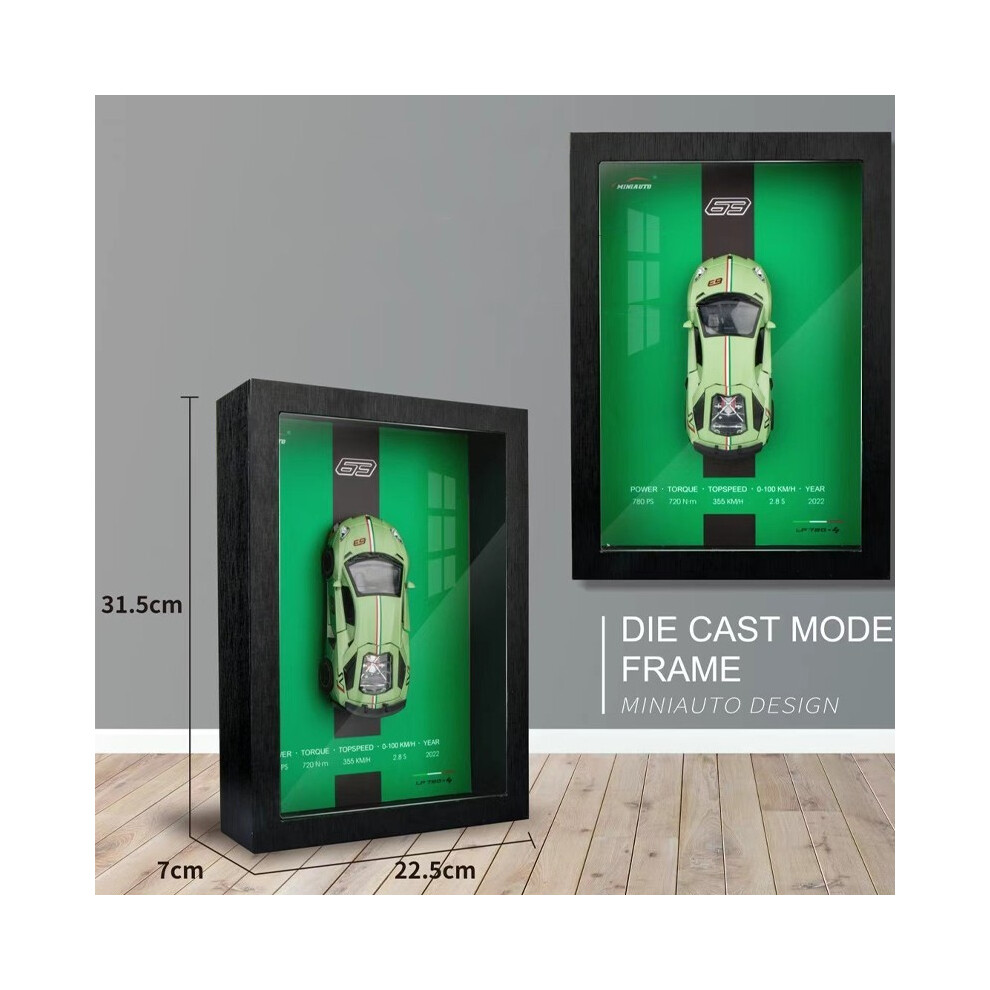 (LP780)1:32 AE86 911 LP780 Chiron Lyka Alloy Car Model Hanging Paintings Picture Frame Car Diecast-image-OPC-PH7WSYB-NEW