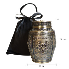 (Urne avec sac) (Urne avec sac) Récipient pour cendres Boîte à cercueil Urnes pour cendres humaines