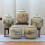 (C)(C) Personalized ceramic urn for dog and cat, small ashes, cremation memorial, 2