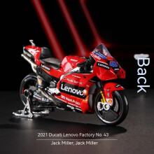 (2021 43)1:18 2022 GP Racing Yamaha Factory Racing Team Die Cast Vehicles Verzamelmodel Motorfiets