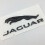 (Black) Suitable For Jaguar Rear Trunk Labeling Logo19*4cm 2