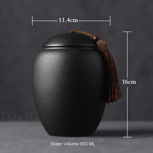 (size L)(Size L) Ceramic Ash Urn Sealed Cremation Cremation Ashes Memory Small Animals
