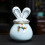 (D)(D) Ceramic Cremation Urn for Ashes, Small Pet Memorial Urn for Cat Ashes 1