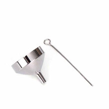 (entonnoir) (entonnoir)Collier pendentif croix en argent pour cendres funéraires, urne funéraire pour