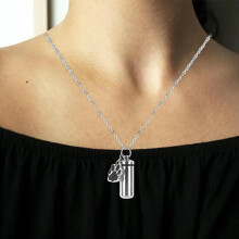 (pendentif) (pendentif) Urne pour animaux de compagnie Boîte à souvenirs Funérailles Enterrement Rappel