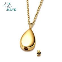 (doré) (doré) Collier urne funéraire en forme de cœur pour cendres Pendentif commémoratif en forme de