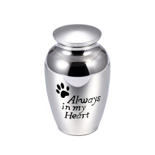 (Urne 70x45mm D) (Urne 70x45mm D) Petites urnes funéraires pour cendres Mini urnes funéraires en aluminium