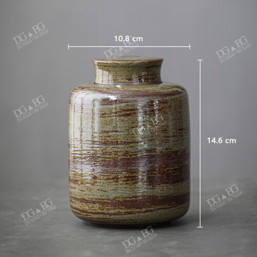 (E)(E)Ceramic urns for pet ashes Cremation Large urn for human ashes