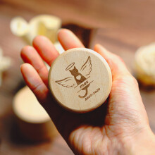 (NO.2) (NO.2) Boîte à souvenirs en bois pour animaux de compagnie, étui en fourrure de chien et de chat