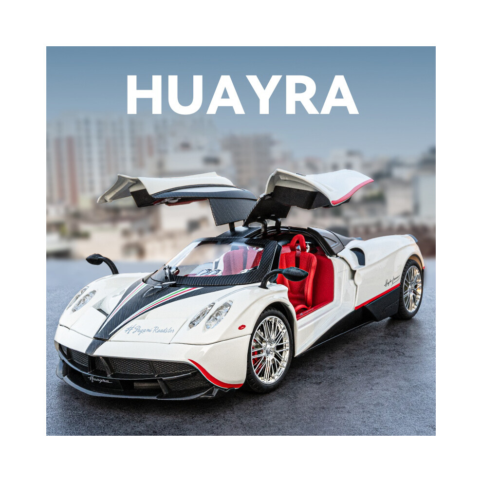 (purple)1:18 Pagani Huayra Dinastia Racing Sports Car Alloy Alloy Model Toy-image-OPC-PH7WY97-NEW