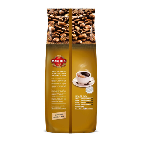 Marcilla Caf? Natural En Grano 1 kg 1