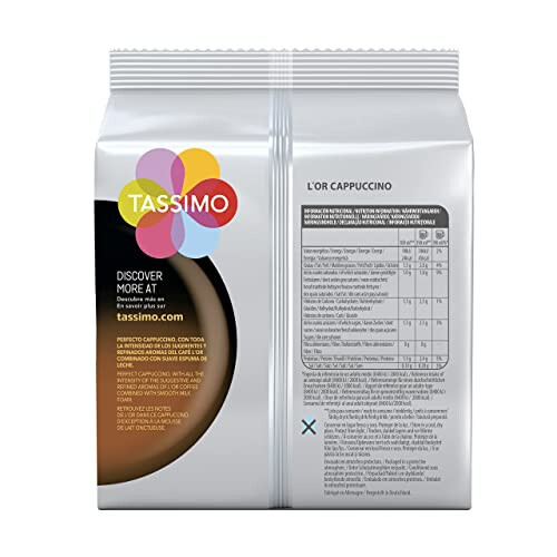 Tassimo Tassimo C?psulas de Caf? Marcilla Espresso | 80 C?psulas Compatibles con Cafetera Tassimo - 5PACK 1