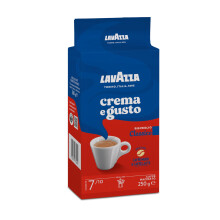 Lavazza, Crema e Gusto Classico, Caf? Molido Natural, 4 x 250 g, para Cafetera Italiana, de Filtro y Francesa, con Notas de Especias, Ar?bica y Robust