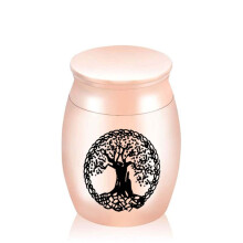 Urnes funéraires pour animaux de compagnie (Or rose 30x40mm) (Or rose 30x40mm) 5 couleurs pour humains