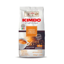 Granos de Caf? Enteros Kimbo Crema Intensa, Tueste Medio, Bolsa 1kg