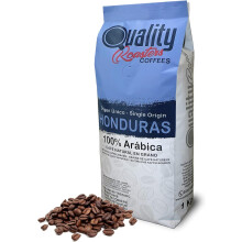 Caf? en grano natural. 100% Arabica. Origen ?nico Honduras, 1kg. Tostado artesanal. Tueste medio.