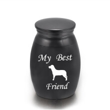 (L03)(L03) Urnas de cremación de metal de 16 x 25 mm Urna funeraria conmemorativa para perros Urna para