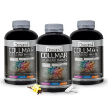 Drasanvi COLLMAR Col?geno Marino Hidrolizado con ?cido Hialur?nico, Magnesio, Vitamina C natural | para cart?lagos, huesos y piel | Alta dosis 3.900 m