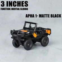 (Apha 1) 3 inch militaire kit model tank pantservoertuig klassieke statische auto legering