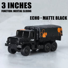 (Echo) 3-inch militair modelbouwpakket Tank pantservoertuig klassieke statische autolegering