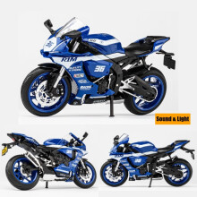 (YAMAHA YZF-R1M) 1/12 YAMAHA YZF-R1M speelgoedmotorfiets RMZ City Diecast Metal Model 1:12 Racing Super