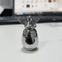 (Angel-Urna-20x30mm) (Angel-Urna-20x30mm) Kleine urnen voor menselijke as Engelen vleugels Hart mini