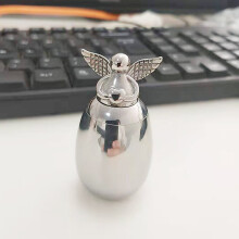 (Angel-Urna-30x56mm) (Angel-Urna-30x56mm) Kleine urnen voor menselijke as Engelen vleugels Hart mini