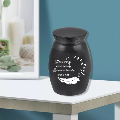 (White-b)(white-b)engraved small souvenir gift human ashes for pets Dog 2