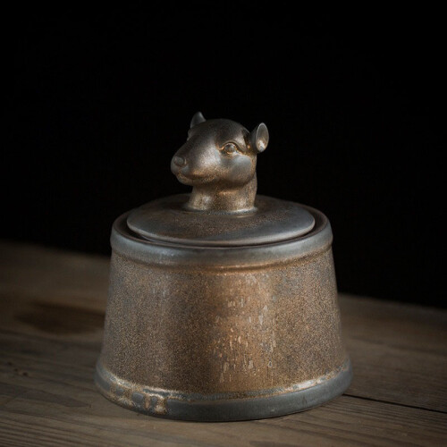 Ceramic Material Pet Urn Customize Pet Urn Ashes Dog Rabbit Hamster Snake