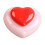 Heart-shaped ceramic cremation urn for sharing mini urns 1