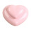 Heart-shaped ceramic cremation urn for pet ashes 1