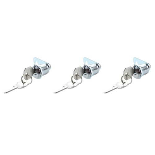 3X Thresher cam roller lock for letter box drawer 20 mm Pictured